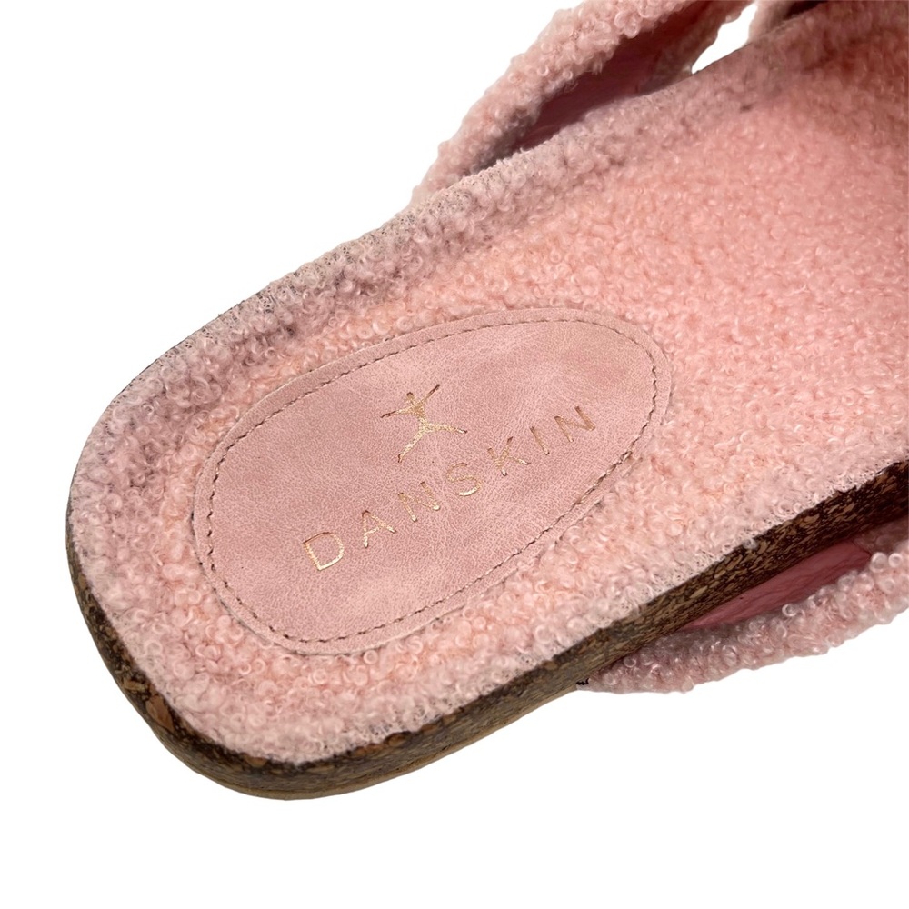 Danskin Womens Tranquil Slip On Flat Slide Sandals Pink Size 8 - Picture 8 of 10